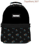 Bagtrotter Fortnite School Bag Backpack Elementary, Elementary in Black color