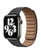Devia Elegant Strap Leather Black (Apple Watch 38/40/41/42mm)