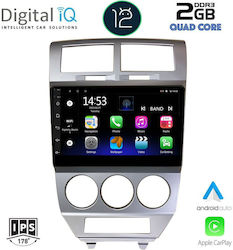 Digital IQ Car-Audiosystem Dodge Kaliber 2006-2012 (Bluetooth/USB/AUX/WiFi/GPS/Apple-Carplay) mit Touchscreen 10.1"
