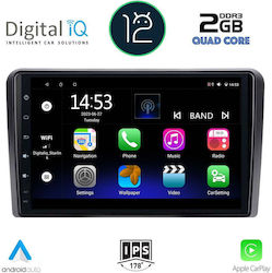 Digital IQ Ηχοσύστημα Αυτοκινήτου για Seat / Skoda / VW με Clima (Bluetooth/USB/AUX/GPS) με Οθόνη Αφής 10.1"