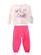 Joyce Kids Sweatpants Set White 2pcs