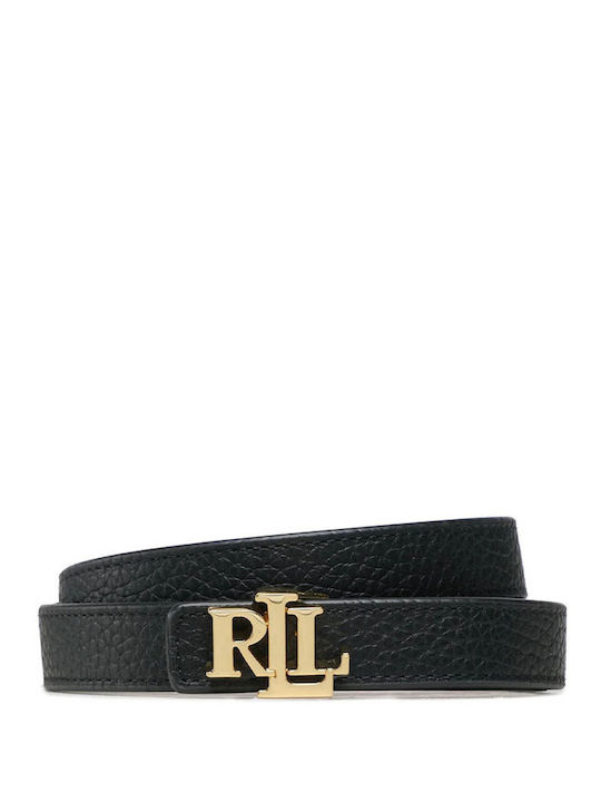 Δερμάτινη Γυναικεία Ζώνη Black/Tan