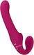 Vive Strapless Strap On με Dildo σε Ροζ Χρώμα