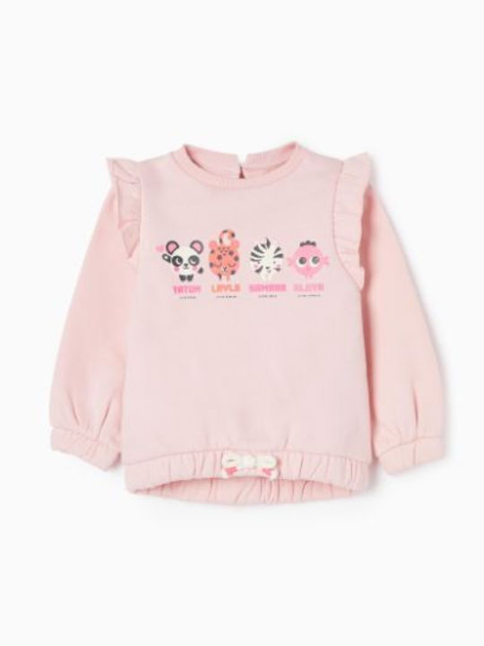 Zippy Kids Sweatshirt Pink