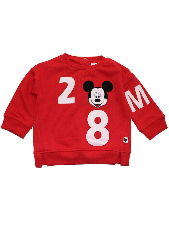 Disney Kinder Sweatshirt Rot