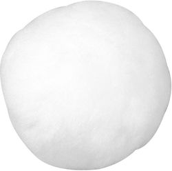 Rayher Pom Pom Handwerk Weiß Set 6Stück