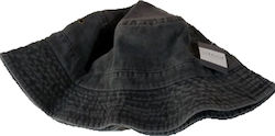 Stamion Υφασμάτινo Καπέλο Bucket Μαύρο