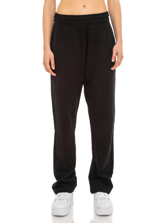 Be:Nation Terry Pantaloni de trening pentru femei Negru