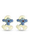 CHrysolithos Kinder Ohrringe Nieten aus Gold 14K