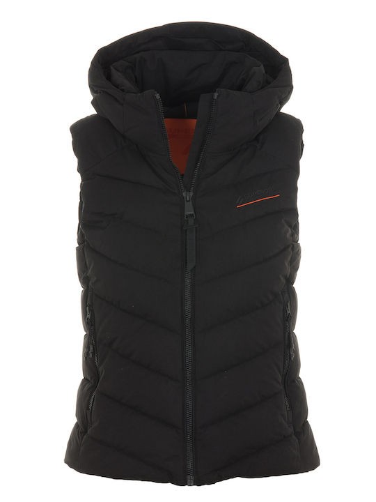 Superdry Women's Short Puffer Jacket for Winter with Hood Black W5011560A-02A