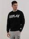 Sweatshirt with Hood Black