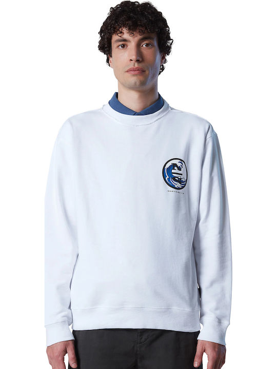 North Sails Sweatshirt Weiß