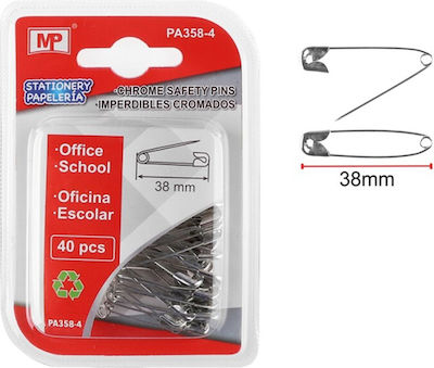 Madrid Papel Sewing Safety Pins 40pcs