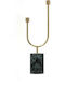 Melina's Collection Suport pentru lumânare Metalic 2 Locuri în culoarea Verde 20x45x45buc 1buc