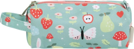 A Little Lovely Company Pencil Case Barrel Turquoise
