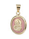 Pendant Kids Talisman with the Virgin Mary made of Gold 9K 023962