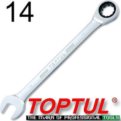 Toptul Germano-polygon Inel cu clichet 14mm 1buc