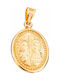 Gatsa Pendant Kids Talisman Constantine from Gold 14K 1469