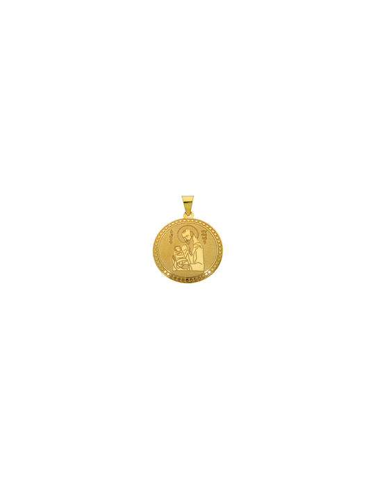 Dimiourgiko Vildiridis Pendant Kids Talisman from Gold 14K 43870