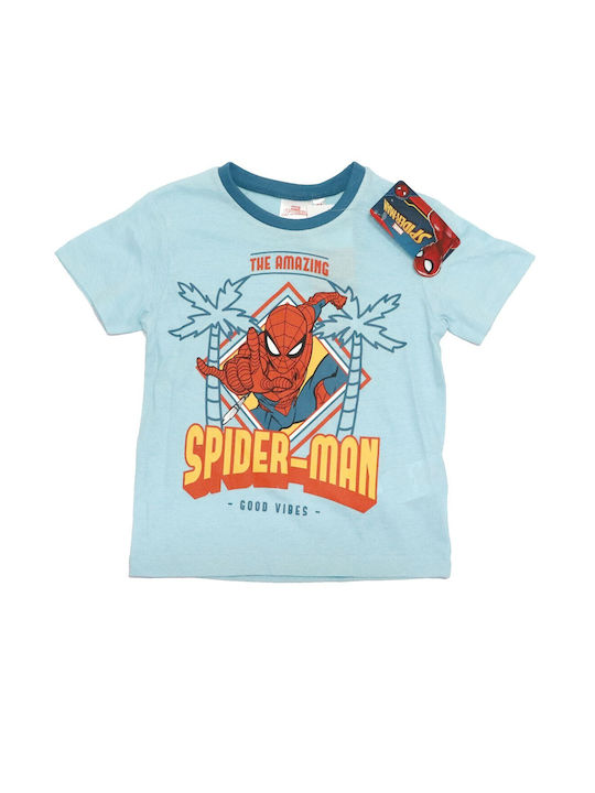 Marvel Kinder-T-Shirt Hellblau