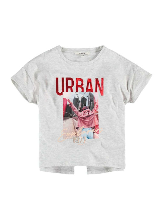 Kinder-T-Shirt Gray