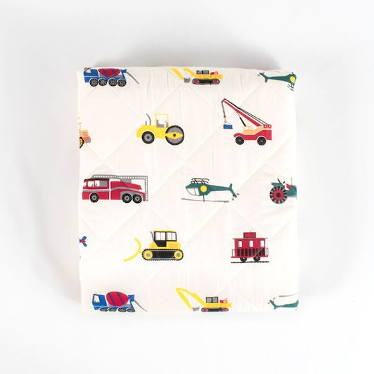 Linea Interiors Kids Quilt Single White 150x230cm