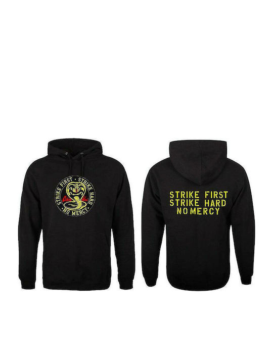 Pegasus Cobra Kai Hanorac Cu Glugă Negru