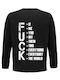 Fuck Sweatshirt Black