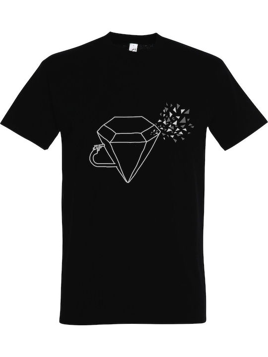T-shirt Head σε Μαύρο χρώμα