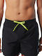 Herren Badebekleidung Shorts Schwarz