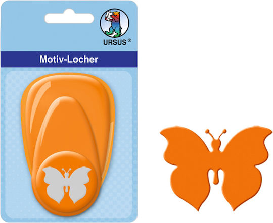 Ursus Punch with Butterfly Design Punch 25mm Butterfly