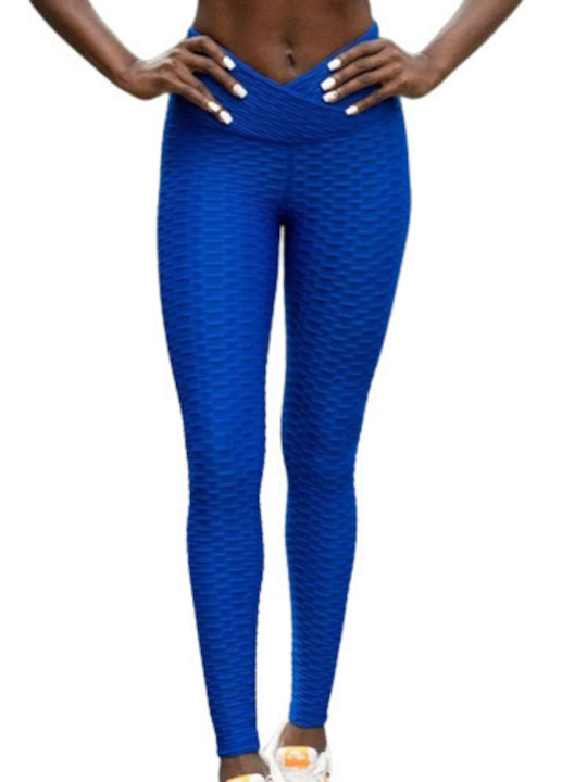 Lismina Frauen Leggings Blau