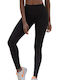 Lismina Frauen Leggings Schwarz