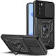 Techsuit CamShield Series Back Cover Πλαστικό / Σιλικόνης Μαύρο (Oppo A16s)
