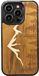 Bewood Back Cover Brown (iPhone 14 Pro)