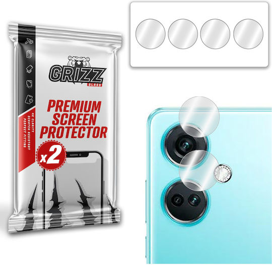 GrizzGlass HybridGlass Camera Protection Membrane Transparent for the OnePlus Nord CE 3