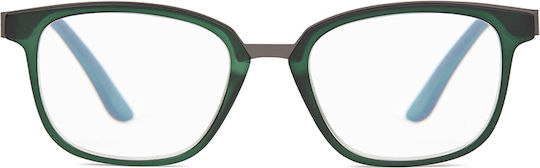 Nordic Vision Alingsas Reading Glasses +1.00 In Green Color