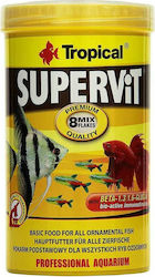 Tropical Supervit Flakes Tropical Fish Food 500ml 100gr