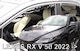 Heko Set of Windbreakers Front and Rear Car Dark Fime for Lexus RX V 5D 2022+​ 4pcs