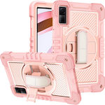 Techsuit StripeShell 360 Flip Cover Pink (Redmi Pad) KF2313811