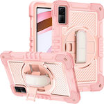 Techsuit StripeShell 360 Klappdeckel Rosa (Redmi Pad) KF2313811