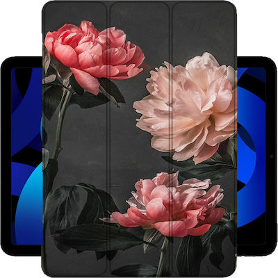 Husă pliabilă pentru tabletă Flowers - Apple iPad 2/3/4 9.7''