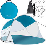 Beach Tent Trizand Umbrelă Plajă 2 Persoane Turcoaz