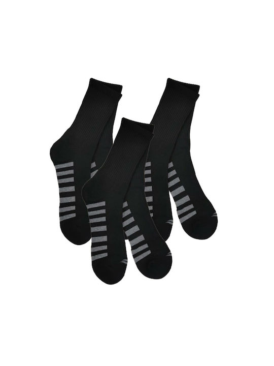 Sofsole Friction Performance Γυναικείες Μονόχρωμες Κάλτσες Μαύρες 3 Pack