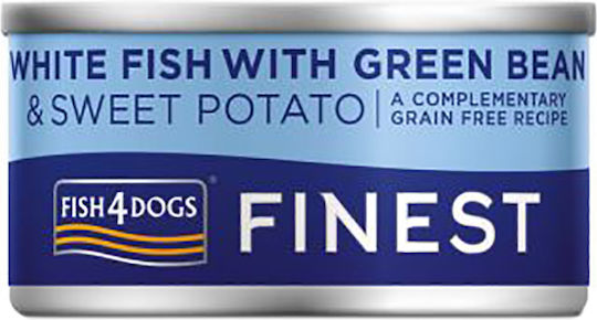 Fish4Dogs Υγρή Τροφή Σκύλων σε Κονσέρβα με Ψάρι χωρίς Σιτηρά 85gr