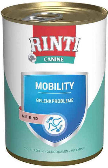 Rinti Wet Food Dogs in Cans Diet with Beef 400gr