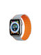 Dux Ducis LD Version Strap Stainless Steel Gray/Orange (Apple Watch 42/44/45mm)