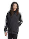 Adidas Jachetă pentru Bărbați cu Fermoar Neagră