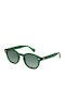 Moscot Lemtosh Unisex Sunglasses with Plastic Frame Emerald Forest Wood