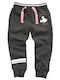 Kids Sweatpants Black Mickey Mouse